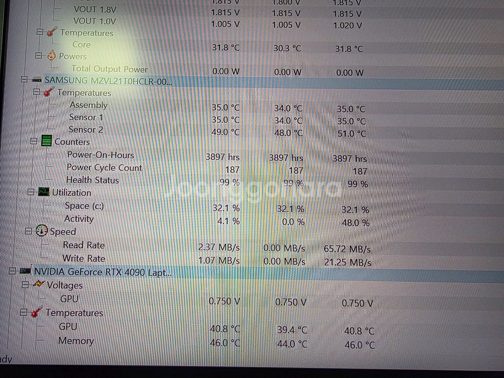 에이서 트리톤17X i9 RTX4090 노트북 팝니다--4