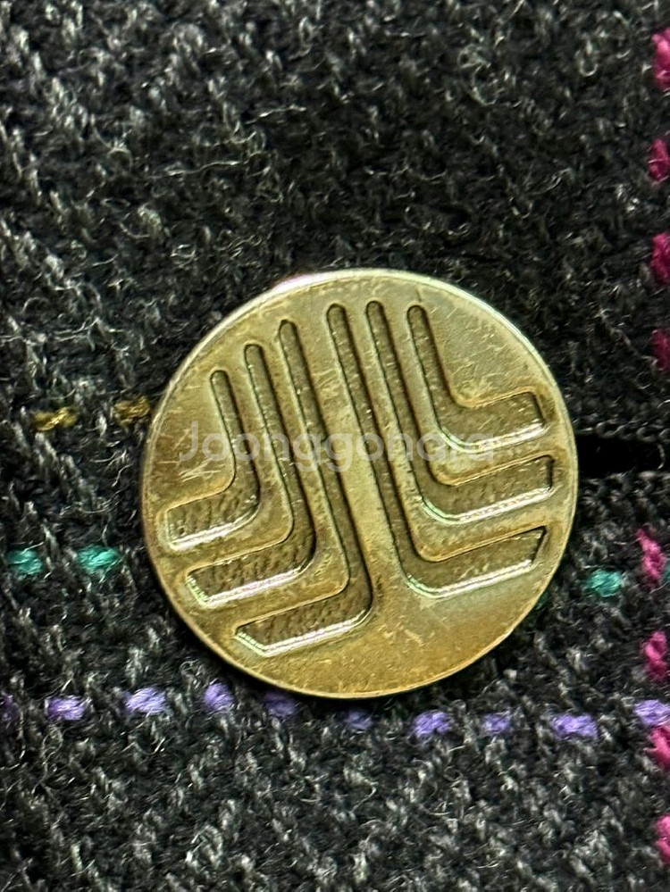 랑방 체크 블레이저 (100~105가능)--3