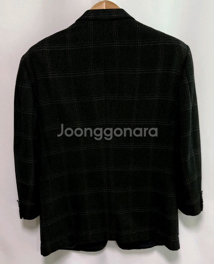 랑방 체크 블레이저 (100~105가능)--1
