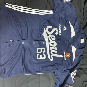 두산 서울유니폼 3XL 김택연 마킹