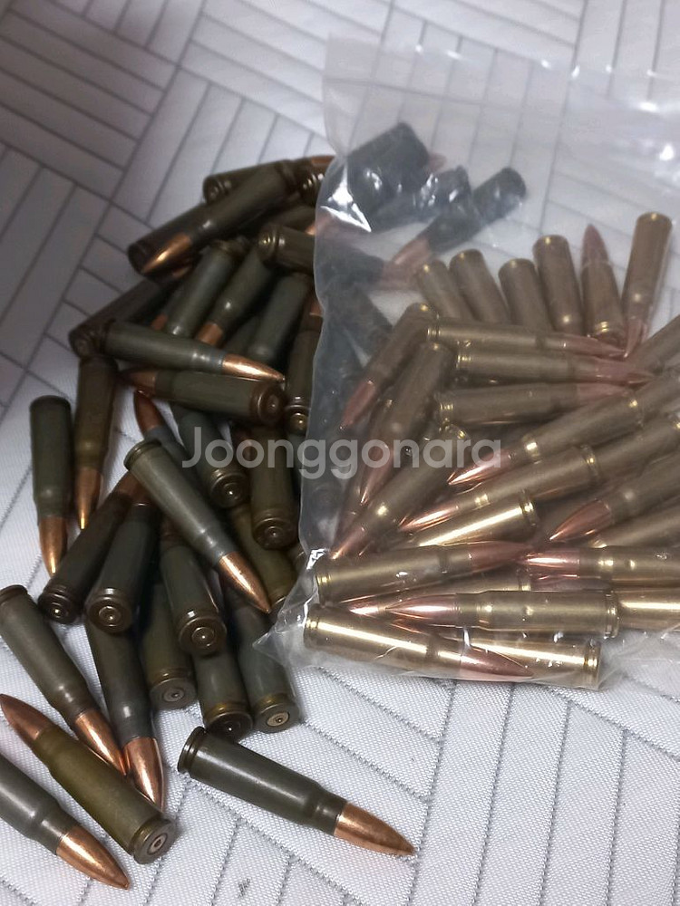 7.62x39mm AK 스틸, 황동 더미탄--0