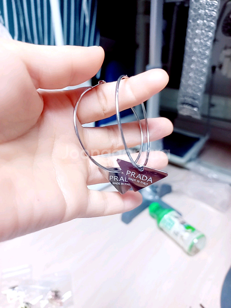 (새상품) 써지컬 링 귀걸이--0