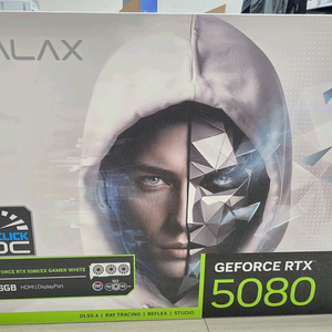 RTX5080 16GB 갤럭시 화이트 신품