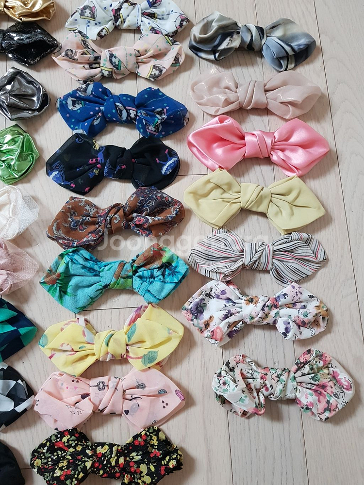 쉬폰리본 리본반재 50개 일괄--2