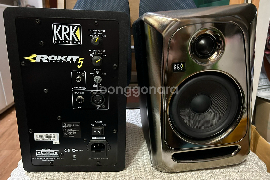 KRK Rokit 5 G3 (골드 에디션) + 스탠드--0