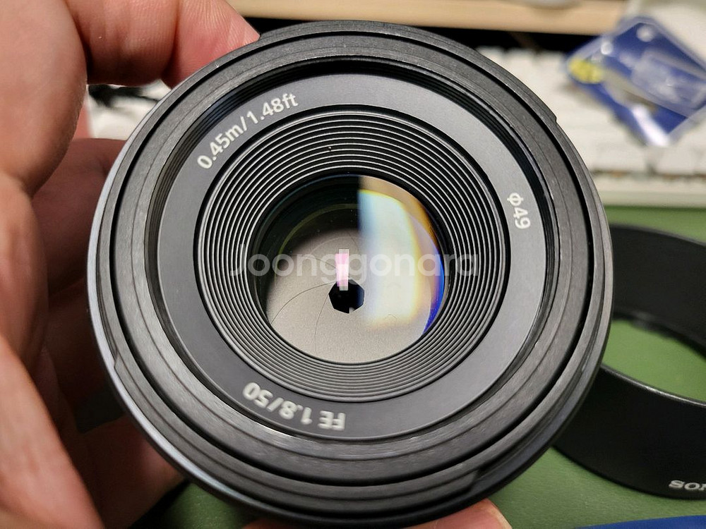 소니 풀프레임 렌즈 FE50F18--1