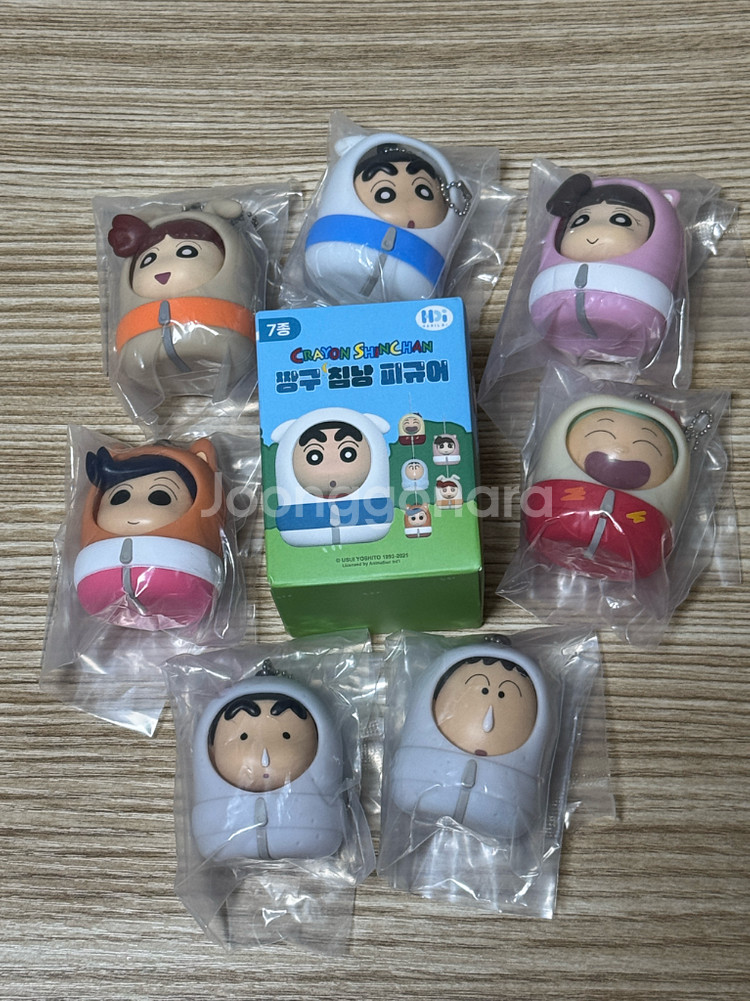 신상 짱구 침낭 피규어 풀세트(히든 포함)--0