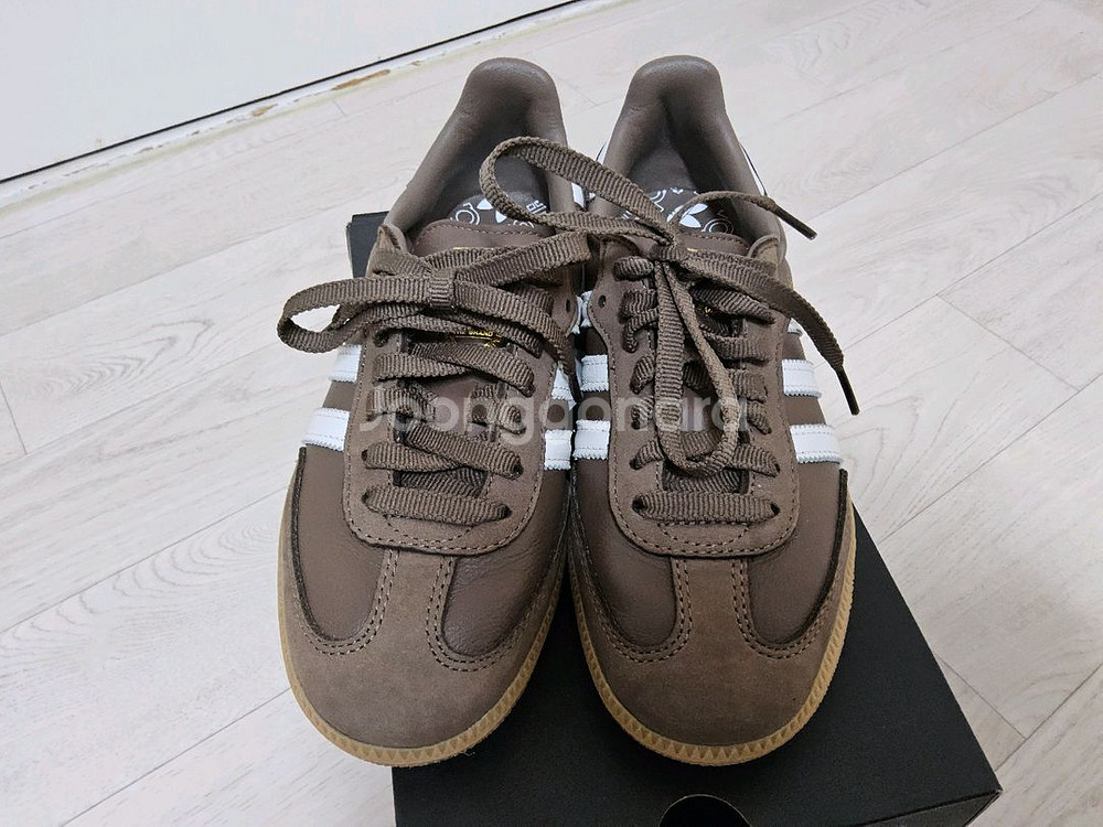 아디다스 삼바 브라운 225--0