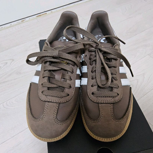아디다스 삼바 브라운 225