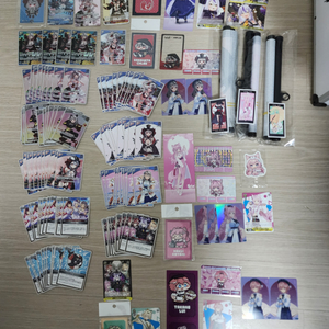 홀로라이브 holox 지류,족자봉 일괄 판매 합니다