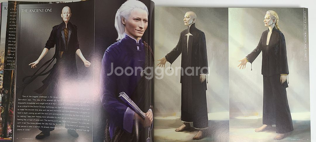 마블 닥터스트레인지 아트북(원서)--3