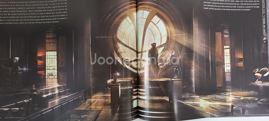 마블 닥터스트레인지 아트북(원서)--5