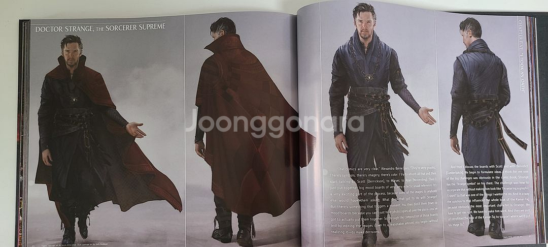 마블 닥터스트레인지 아트북(원서)--7