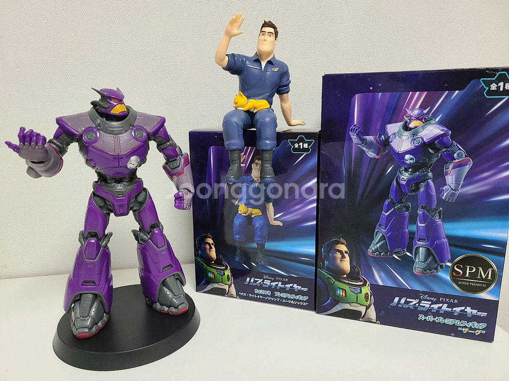 토이스토리 버즈라이트이어+저그 피규어 세트--0