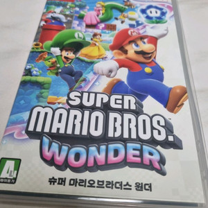 닌텐도 스위치 슈퍼 마리오브라더스 원더