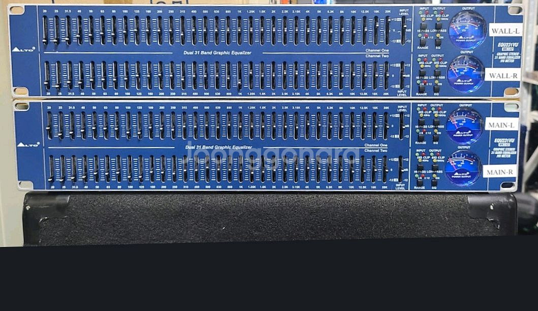 전문 음향장비 TECH UEQ231 이퀄라이저 세트--3