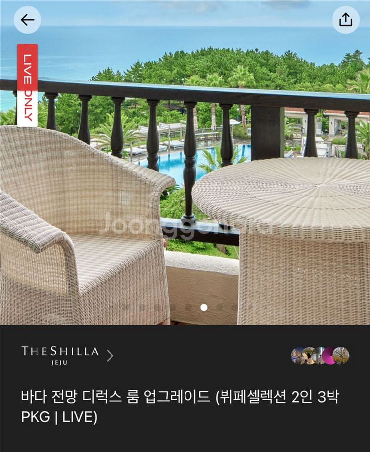 제주신라호텔 바다전망 디럭스3박 뷔페패키지--0