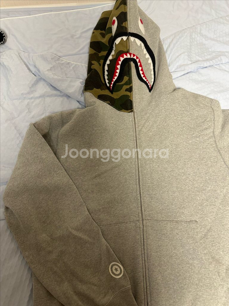 베이프 반카모 후드집업 팔아요--1