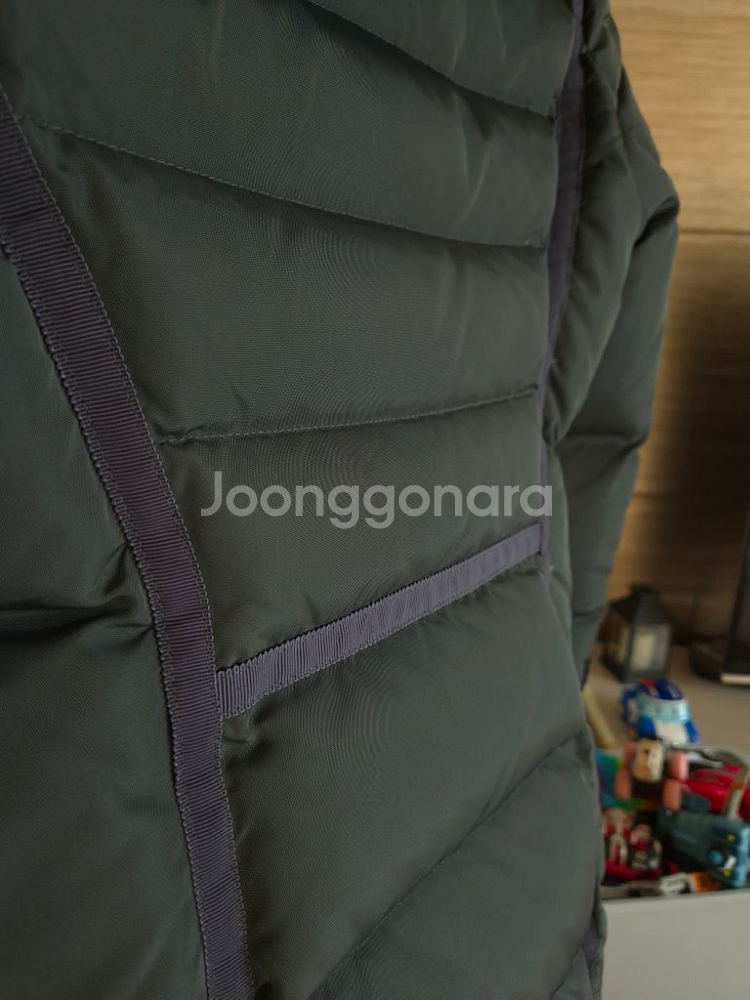 빈폴 라쿤퍼 패딩 코트 55~66--3