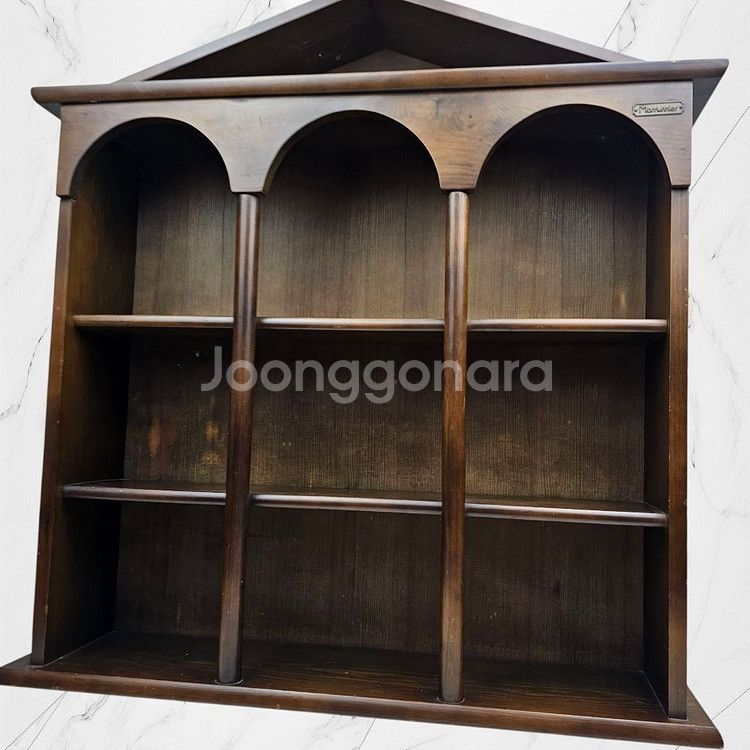 지브리 장식장 빈티지 원목장식장 벽선반 감성 인테리어--4