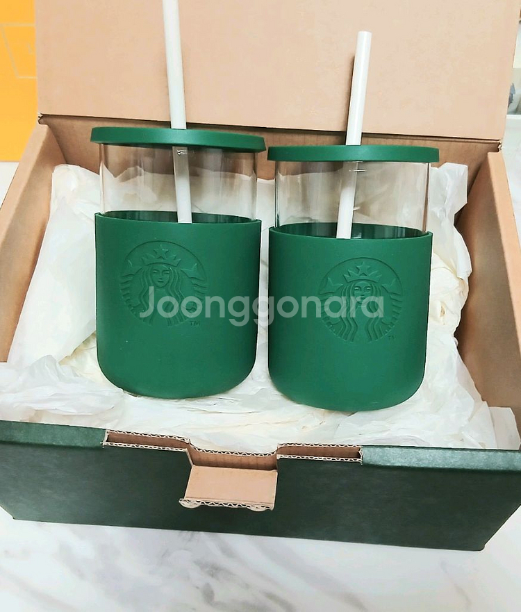 스타벅스 머그 사이렌 글라스 콜드컵 텀블러 503ml--0