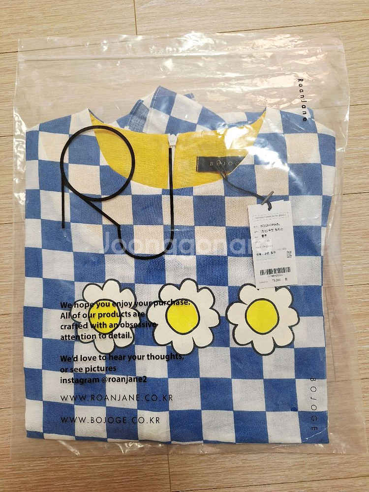 (새상품)로아앤제인/보조개 린넨 푸켓 원피스 J135--7