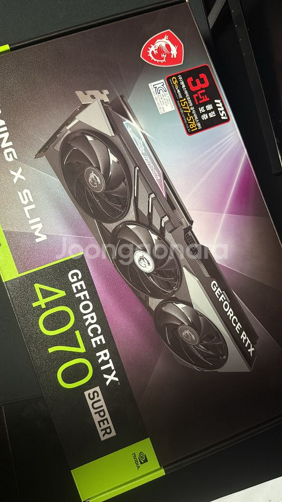 Rtx msi 4070 super gamin slim--0