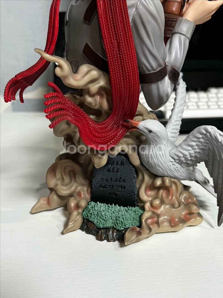 진격의 거인 천지전 에렌 미카사 피규어 약 22cm--2