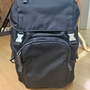 프라다 리나일론 사피아노 가죽 백팩(2vz135)