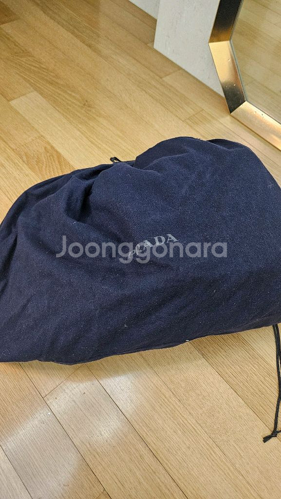 프라다 리나일론 사피아노 가죽 백팩(2vz135)--7