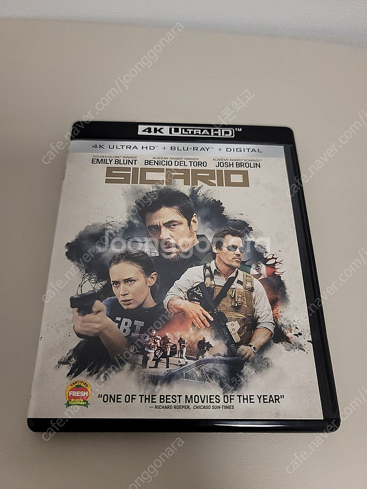 [4K 블루레이] 시카리오 (한글자막X) 팝니다.(택포--0