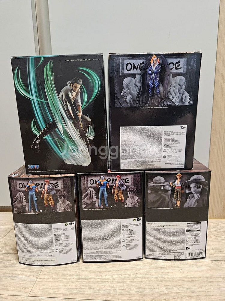 원피스 피규어 반프 DXF 그랜드라인 킹 키드 샹크스--2