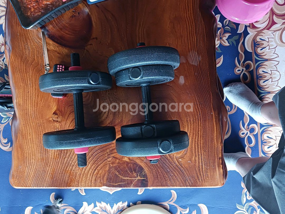 2.5kg 아령 2개--0