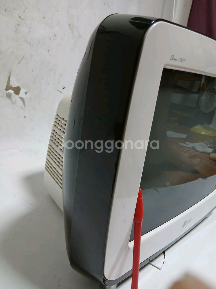 LG 클래식 tv 14인치 컬러브라운관 레트로 텔레비젼--7