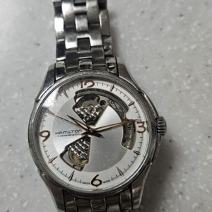 정품 해밀턴 재즈마스터 오토매틱 화이트 급처