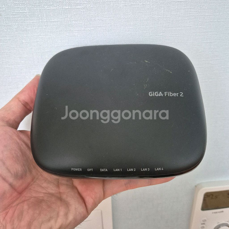 kt올레 GIGA UHD 셋톱박스, fiber2 모뎀--3