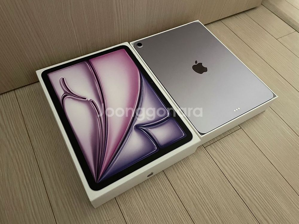 아이패드 에어 11 M3 wifi 128기가 퍼플--0