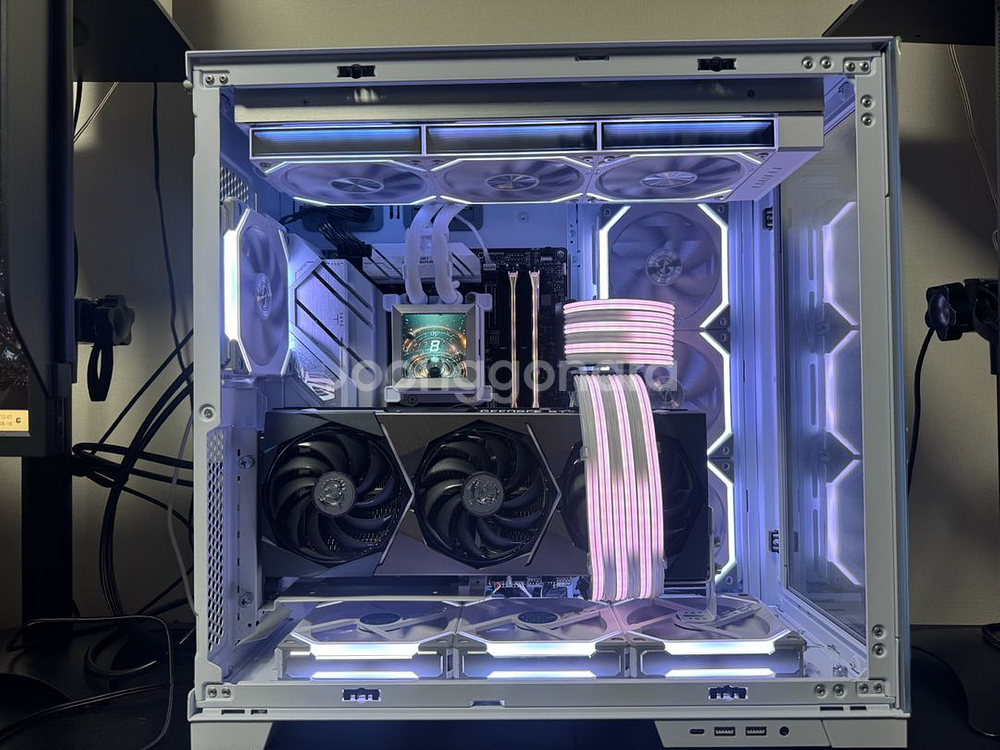 9600x rtx3080 pc 리안리 화이트 본체 판매--0