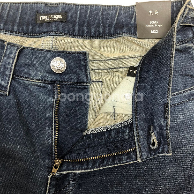 (새상품) 트루릴리전 슬림 스트레이트 데님 팬츠 w32--2