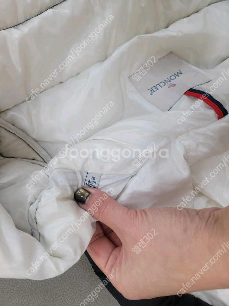 [가격내림.몽클레어]키즈살즈만.네이비 10Y--9