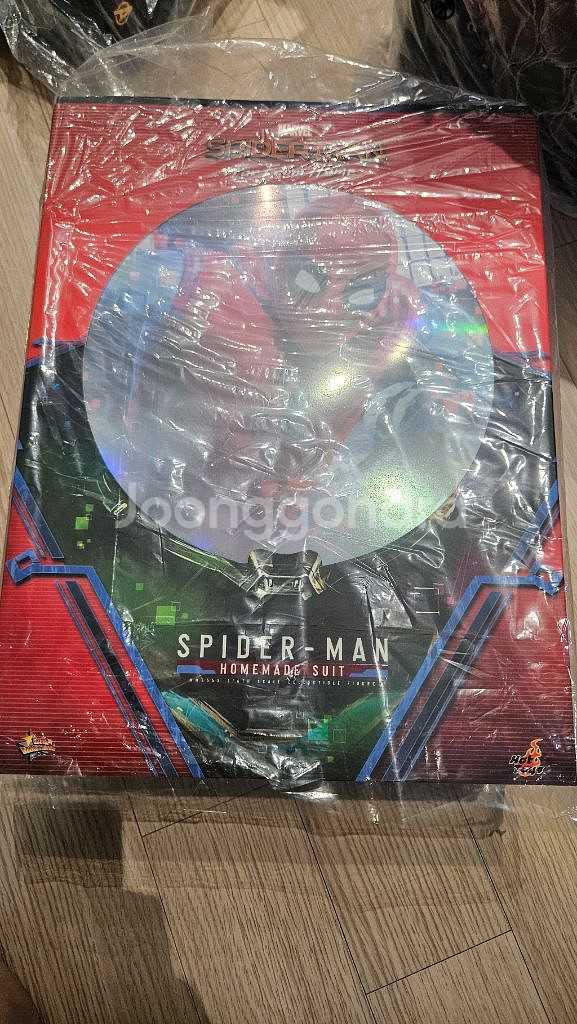 (미개봉)핫토이 스파이더맨 홈메이드수트 MMS552--0