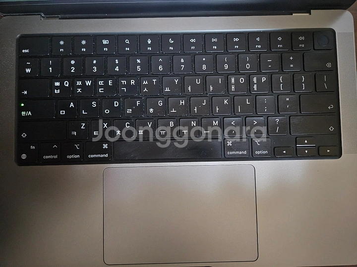 M1 14 맥북 프로 (10코어, 16GB, 1TB)--5