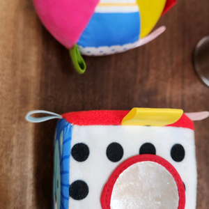 영아다중 교구 소프트블럭 대체(애플비촉감볼)