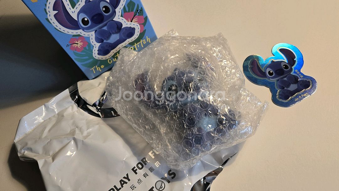 52TOYS 스티치 LIKE A Puppy 박스개봉--2