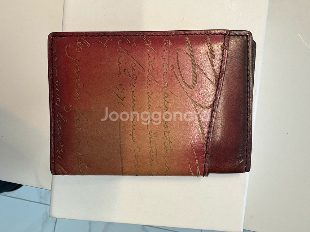 벨루티 카드지갑 신형 지폐슬롯있슴--1