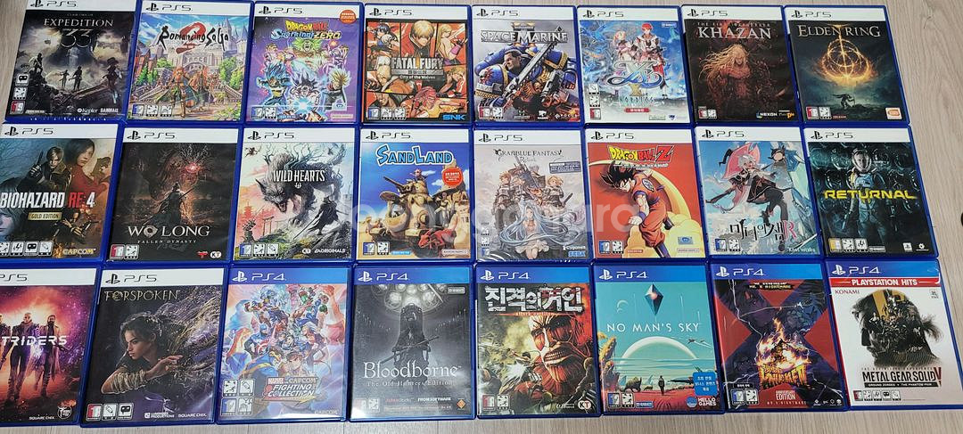 PS4&5 게임타이틀 신작 명작 대방출--0