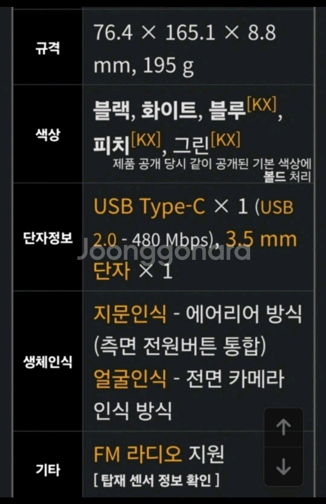 2무배삼성갤럭시핸드폰A31특징1얼굴2지문인식184--1