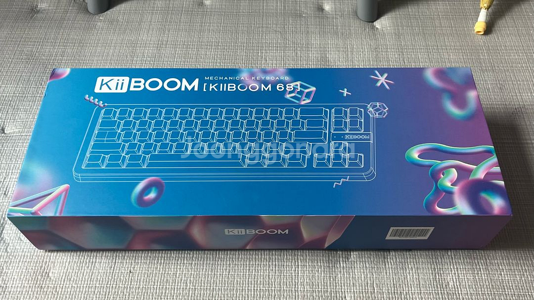 키붐 (kiiboom) 팬텀 68 클리어 얼음 키보드--0