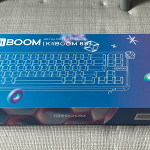 키붐 (kiiboom) 팬텀 68 클리어 얼음 키보드
