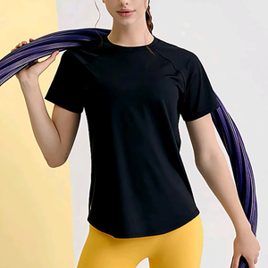 젝시믹스 여성 블랙 반팔 티셔츠(택포)